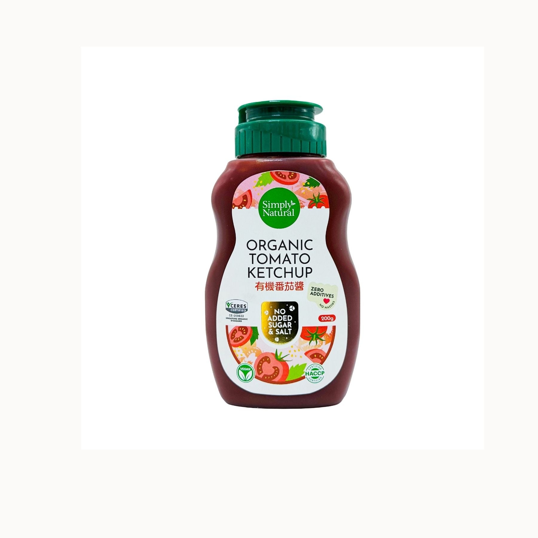 Simply Natural Organic Tomato Ketchup 200g