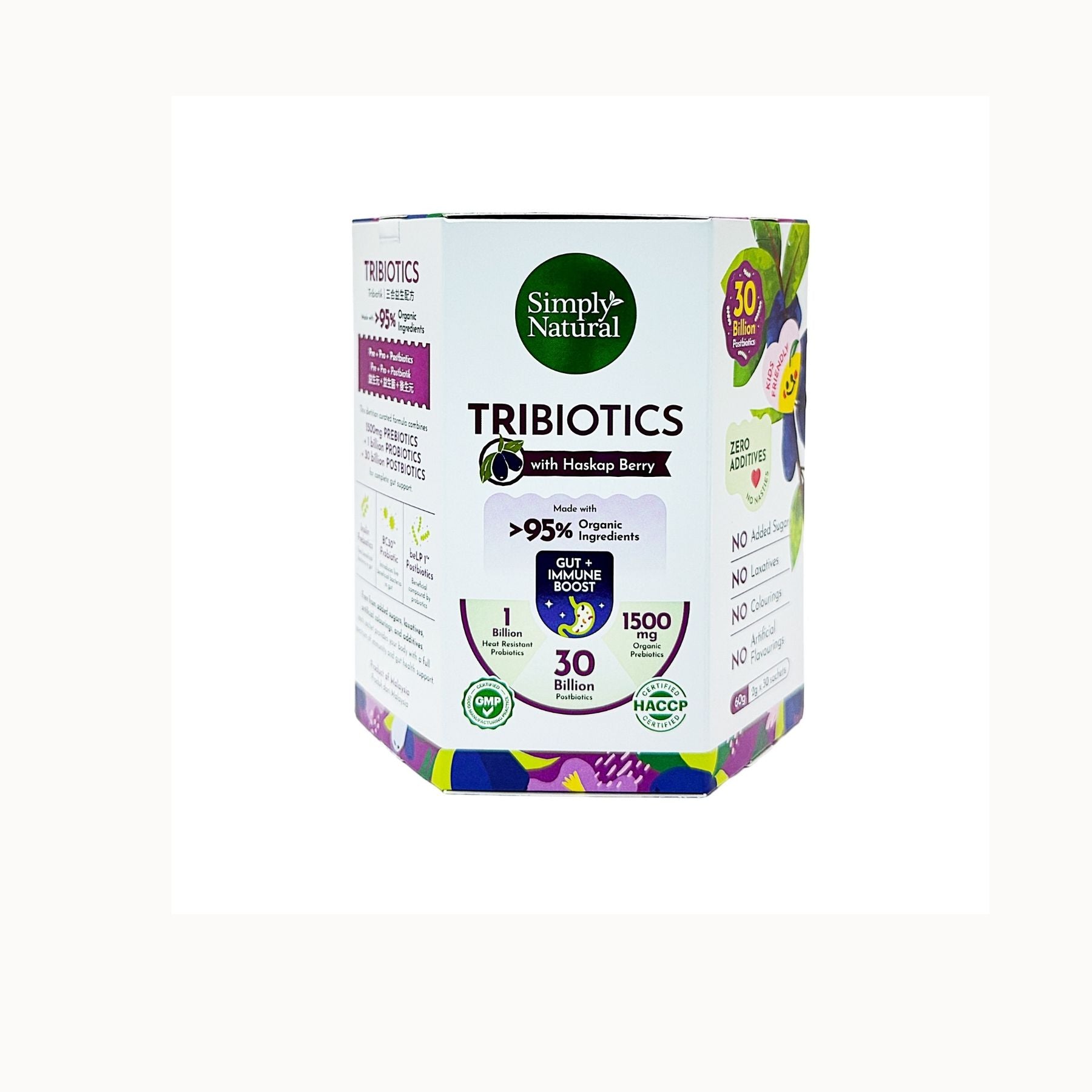 Simply Natural Tribiotics EA 60g