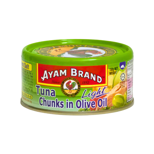 Ayam Brand Tuna Chunks in Organic Olive Oil 150g