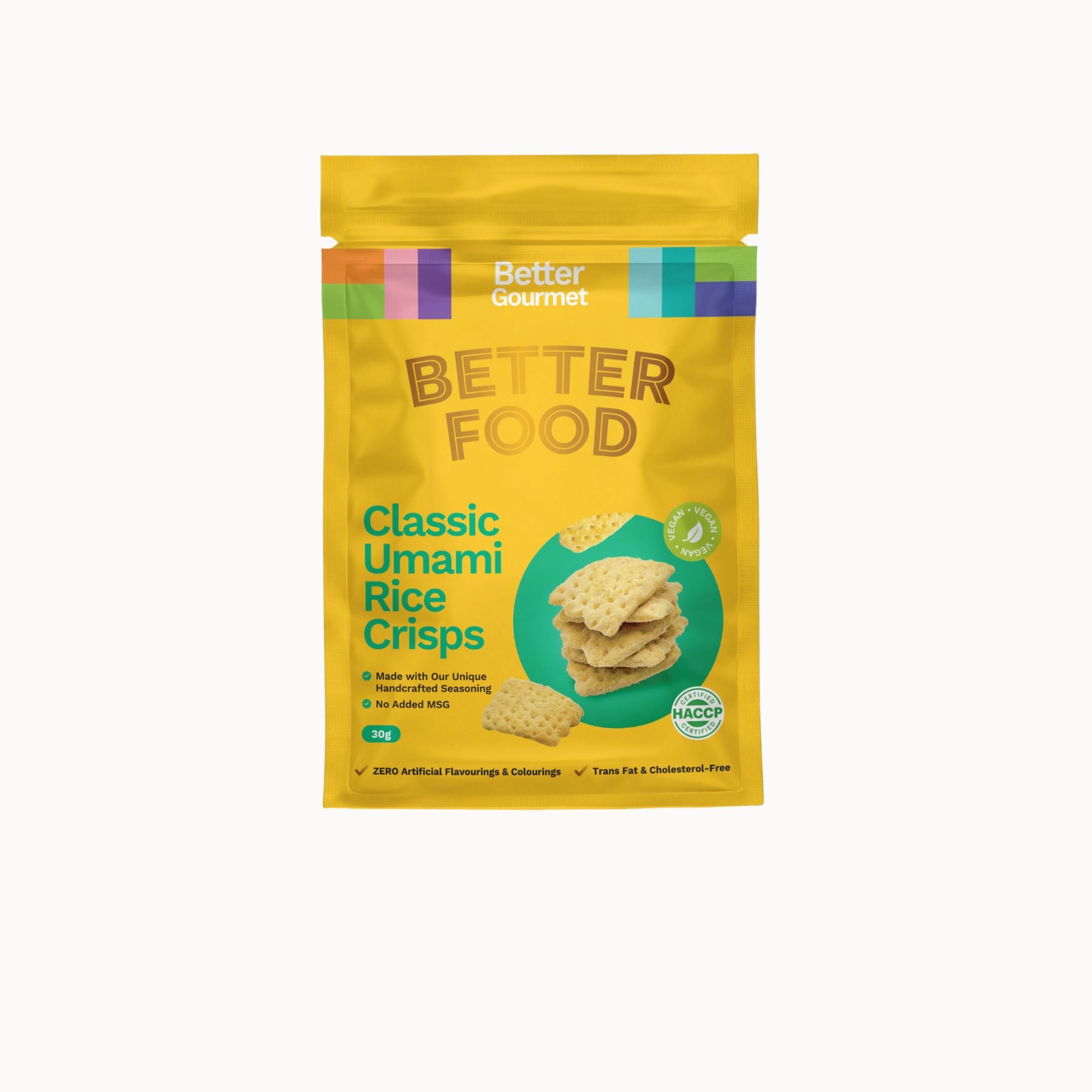 Better Gourmet Classic Umami Rice Crisps 30g