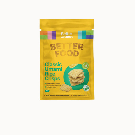 Better Gourmet Classic Umami Rice Crisps 30g