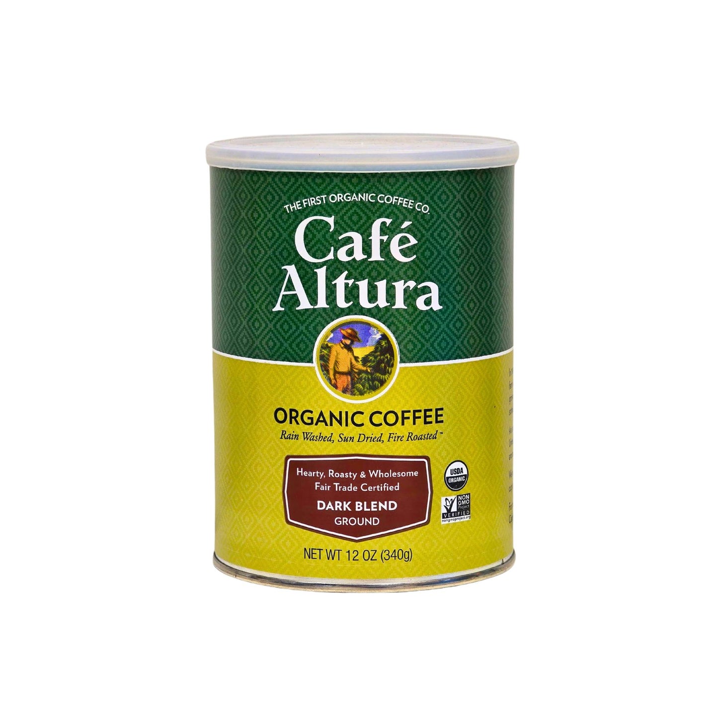 Cafe Altura Organic Coffee - Dark Blend Ground 340g