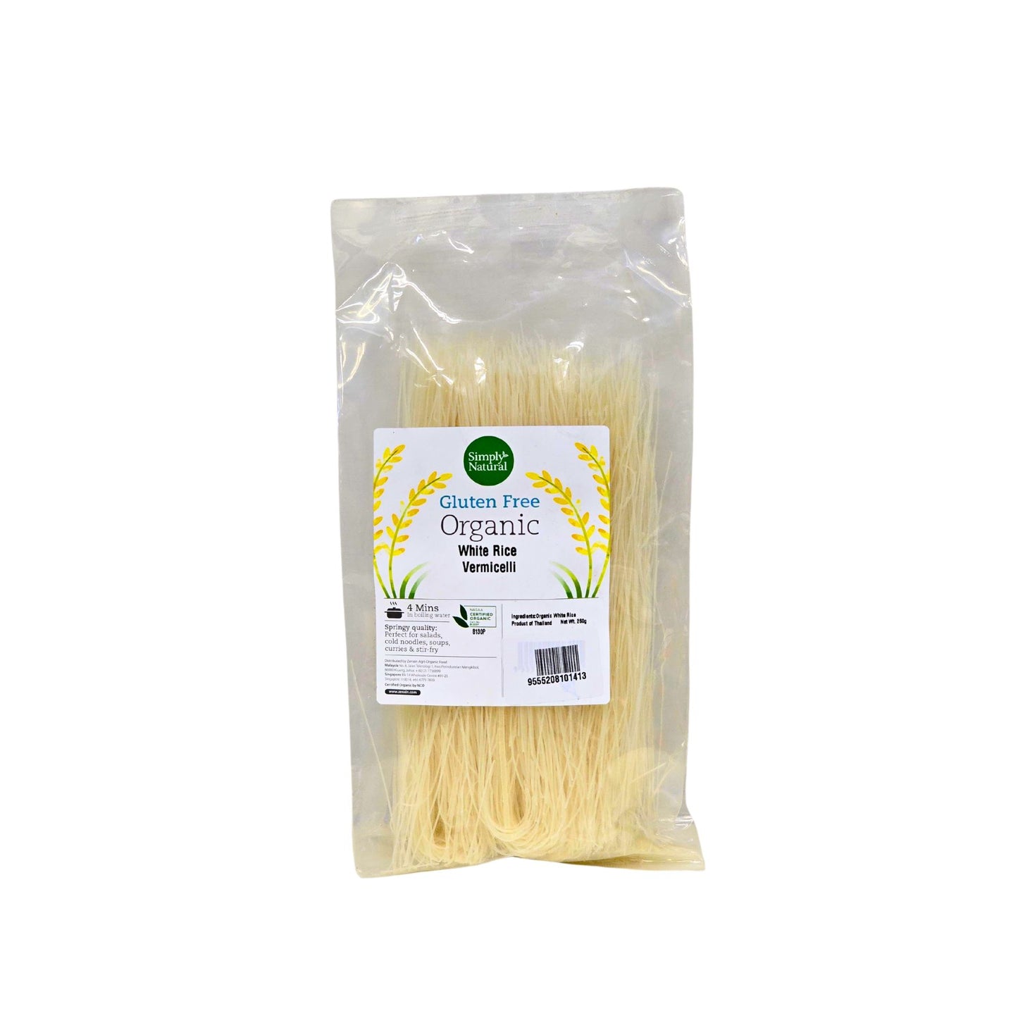 Simply Natural Organic White Rice Vermicelli 250g