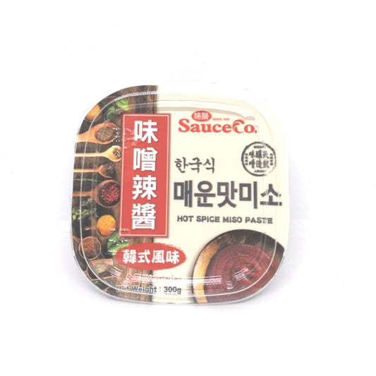 Sauceco Hot Spice Miso Paste 300g Taiwan