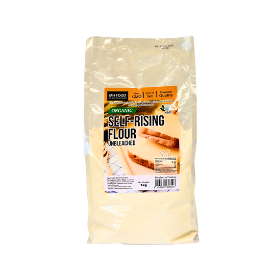 MH Food Organic Self-Rising Flour (Unbleached) 1kg