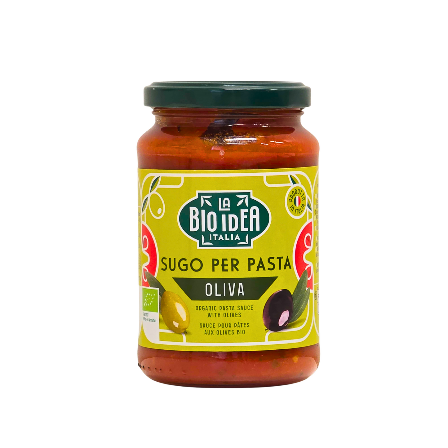 La Bio Idea Organic Sugo Per Pasta Pasta Sauce Oliva 340g