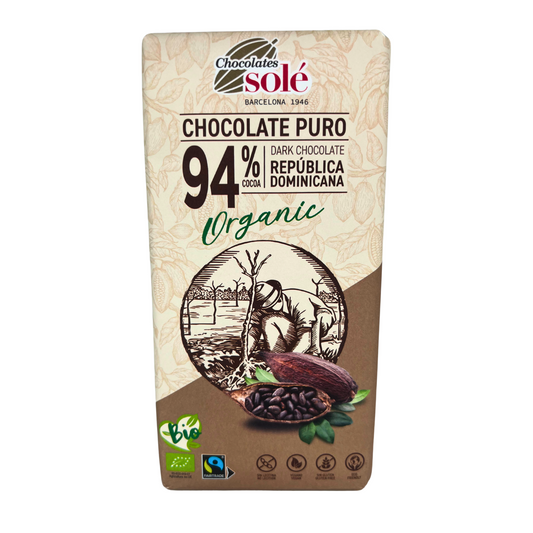 Organic Sole Chocolate Puro 94%