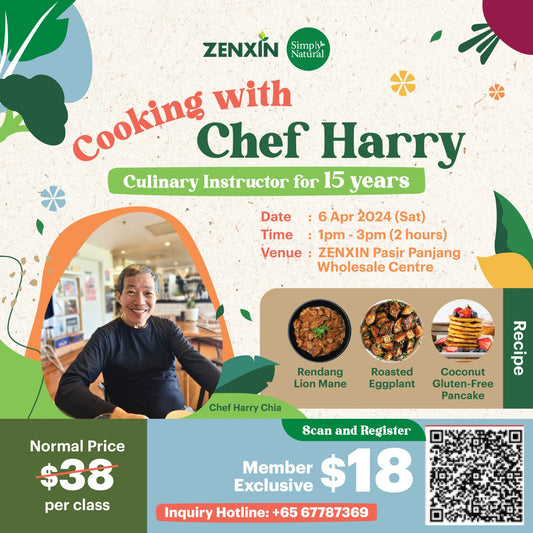 Cooking with Chef Harry Ticket [6th April 24]