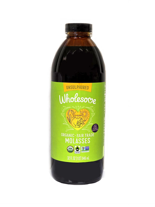 Wholesome Organic Molasses Blackstrap Unsulphured 946ml