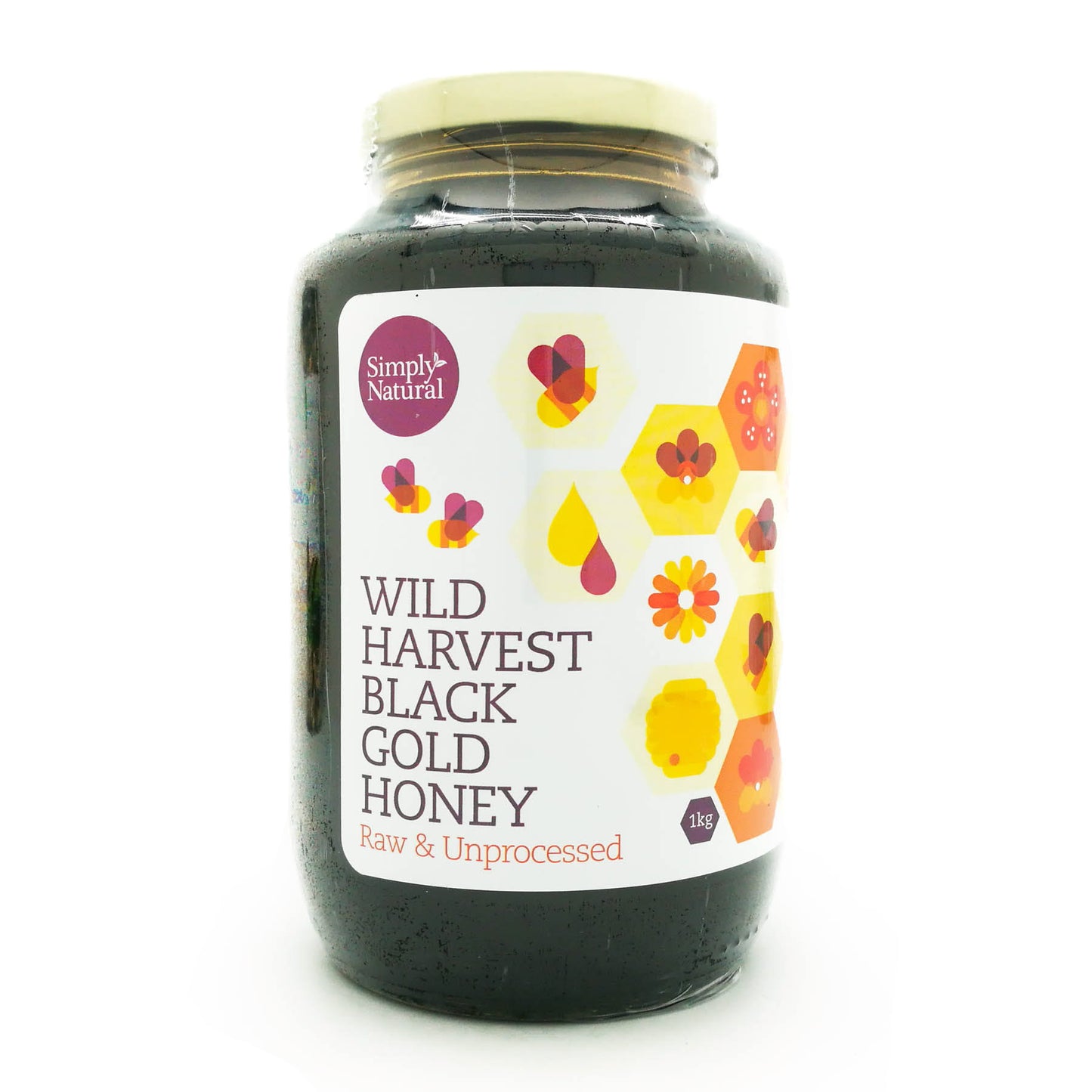 Simply Natural Organic Black Gold Honey 1kg