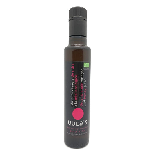 Yuca's Organic Apple Vinegar Honey Glaze 250g