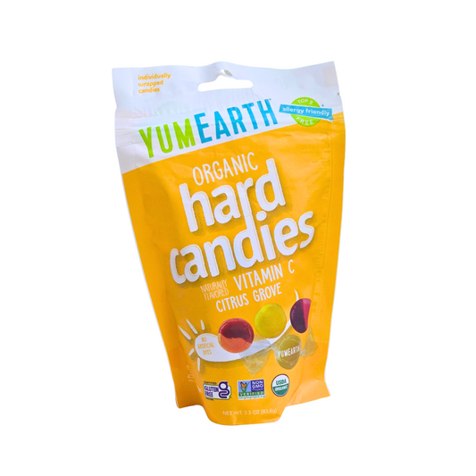 YUM Earth Organic Hard Candies Vitamin C (Citrus Grove)