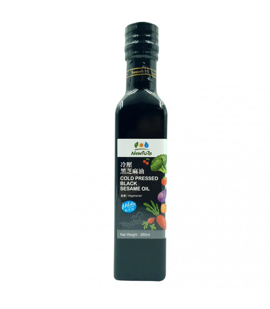 Newture Cold Compressed Black Sesame Oil 260ml Taiwan