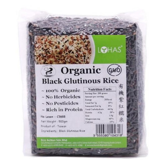 Lohas Organic Black Glutinous Rice