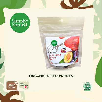 Simply Natural Organic Dried Pitted Prunes 150g