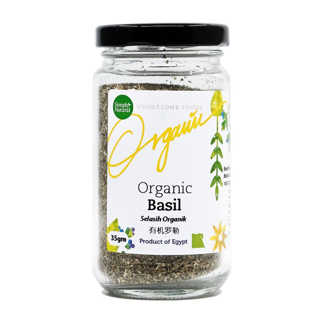 Simply Natural Organic Basil 35g