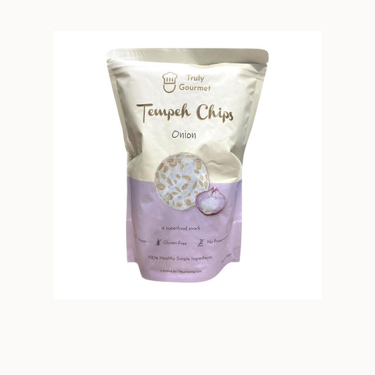 Truly Gourmet Natural Tempeh Chips - (Onion) 80g