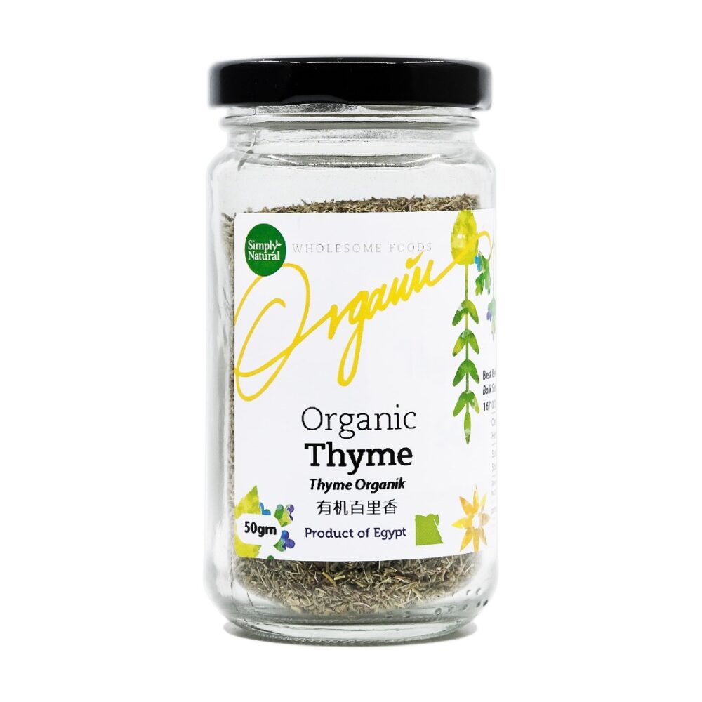 1 tbsp fresh thyme to dried